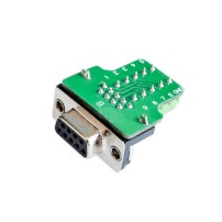 Conector Terminal DB9 Serial RS232 Hembra con Borneras