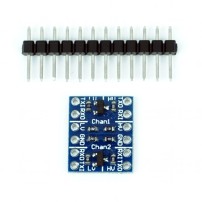 Conversor de Niveles Logicos 5V a 3.3V para Puertos I2C UART SPI