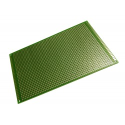 Placa PCB Perforada FR4 Doble Faz Tamaño 9x15cm