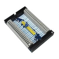 Tarjeta de Expansión GPIO con Borneras y Cable Plano para Raspberry Pi