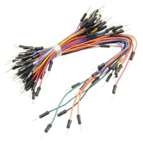 Pack de 65 Cables Diferentes Medidas Tipo Macho-Macho