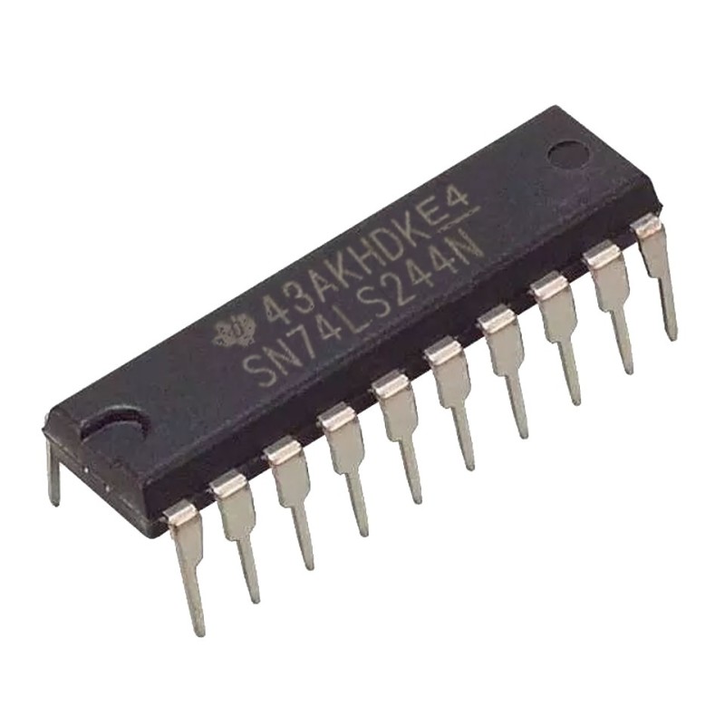 Circuito Integrado SN74LS244N Controlador de Linea Buffer DIP20