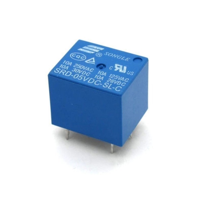 Relé Electromecánico Modelo SRD-05VDC-SL-C 5V