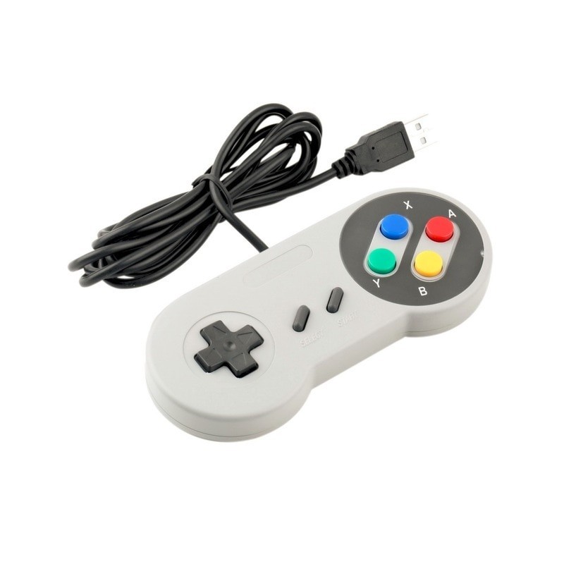 Joystick USB Tipo SNES para Raspberry RetroPie Recalbox Retro Consola