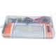 Pack Caja Protoboard MB102 830p + Cables Macho 65pcs + Mini Fuente 5V 3.3V