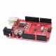 Arduino UNO R3 SMD CH340 Rojo 10 LEDs y 10 Resistencias