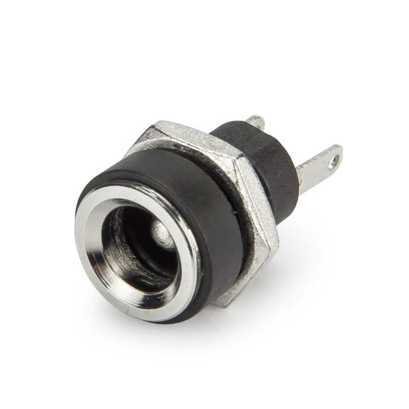 Jack Socket DC de Panel Modelo DC-022B para Plug 5.5x2.1mm