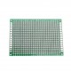 Placa FR4 PCB Perforada Verde Doble Faz Tamaño 5x7cm