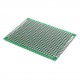Placa FR4 PCB Perforada Verde Doble Faz Tamaño 5x7cm