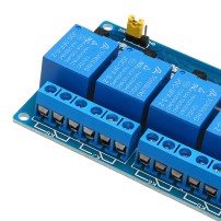 Módulo 8 Relés Optoacoplados Optoaislados TTL 12V 8CH