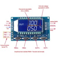 Módulo XY-LPWM Generador de Señal PWM Ajustable