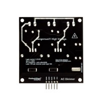 Módulo Dimmer AC Optoacoplado 2CH BTA16600B Lógica Control 3.3-5V