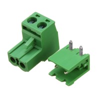 Juego de Conector Terminal 2 Pines con Bornes Modelo 2EDG 5.08 2P