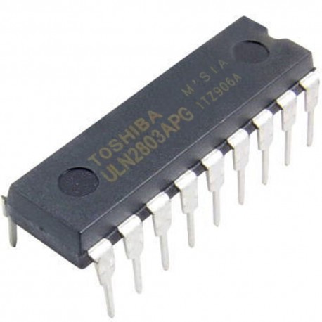 Circuito Integrado DIP18 ULN2803APG 8CH Transistor Darlington