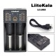 Cargador Dual para Baterias 3.7V 18650 LiitoKala Modelo Lii-202 con Transfomador 5V 2A