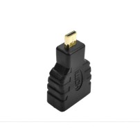 Adaptador Micro HDMI a HDMI Hembra Estándar Negro Raspberry Pi 4