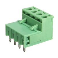 Juego de Conector Terminal 4 Pines con Bornes Modelo 2EDG 5.08 4P