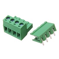 Juego de Conector Terminal 4 Pines con Bornes Modelo 2EDG 5.08 4P