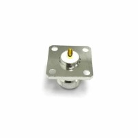 Conector para Panel o Chasis Tipo N Hembra RF Coaxial 25x25mm