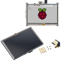 Pantalla LCD Táctil 5 Pulgadas 800x480 HDMI para Raspberry Pi 4