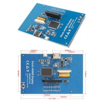 Pantalla LCD Táctil 5 Pulgadas 800x480 HDMI para Raspberry Pi 4