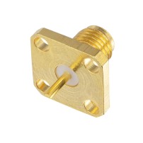 Conector para Panel o Chasis SMA Hembra RF 13x13mm