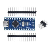 Arduino NANO USB Tipo C Atmega328 Versión de Pines sin Soldar