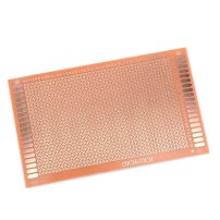 Placa PCB Baquelita Perforada 1 Faz Tamaño 9x15cm para Prototipo