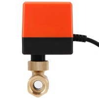 Electroválvula Motorizada con Llave de Bola Bidireccional IP50 12VDC DN15 SKT2012-02