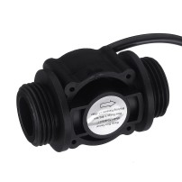 DN25 Sensor de Flujo Caudalímetro de Agua Diámetro 1 Pulgadas 60L/min Efecto Hall FS400A