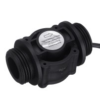 DN25 Sensor de Flujo Caudalímetro de Agua Diámetro 1 Pulgadas 60L/min Efecto Hall FS400A