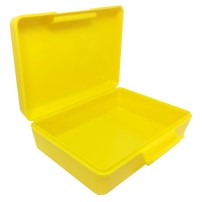 Caja Transportadora Organizadora Polipropoleno Amarillo 130x90x40mm