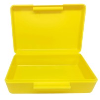 Caja Transportadora Organizadora Polipropoleno Amarillo 130x90x40mm