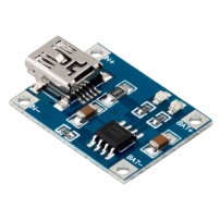 Módulo Cargador de  Batería Li-ión LiPo Mini USB TP4056