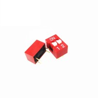 DIP Switch Interruptor de 2 Posiciones Individuales On/Off