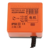 Electroválvula Motorizada con Llave de Bola Bidireccional IP50 220VAC DN25