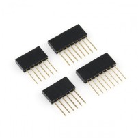 Juego de Pines Headers Stackeables Macho Hembra para Shield Arduino