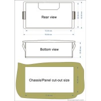 Módulo Digital para Panel Generador de Voltaje Tensión Ajustable 0-10V