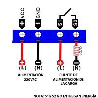 Temporizador Controlado Timer Modelo T3230 Alimentación 220VAC