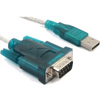 Cable Adaptador DB9 Conversor  USB a RS-232 Modelo HL-340