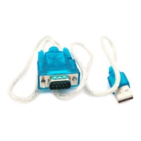 Cable Adaptador DB9 Conversor  USB a RS-232 Modelo HL-340