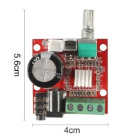 Módulo Amplificador de Audio Estéreo Clase D 2x10W PAM8610