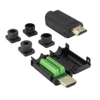 Conector Terminal HDMI 2.0 Macho con Borneras 20 Pines