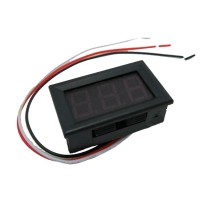 Panel LED Voltímetro para Chasis Rango 0-30 VDC