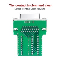 Conector Terminal Volante 3 Filas DB26 Hembra con Borneras