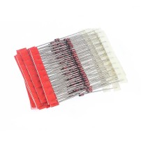 Pack de 140pcs Diodo Zener 1W DO-35 3.3V 4.7V 5.1V 6.2V 6.8V 8.2V 10V 12V 15V 16V 18V 20V 24V 30V