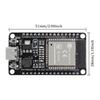 Tarjeta de Desarrollo Módulo ESP32 USB C Wifi y Bluetooth v4.2