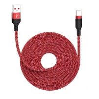 Cable USB Tipo C para Carga Rápida y Datos 1 Metro Variedad Colores