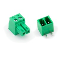 Juego de Conector de 2 Pines con Bornes Modelo 15EDGK 3.81mm 2P