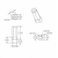 Pack 4 Ruedas Mecanum Onmidireccional Diámetro 48mm para Robotica